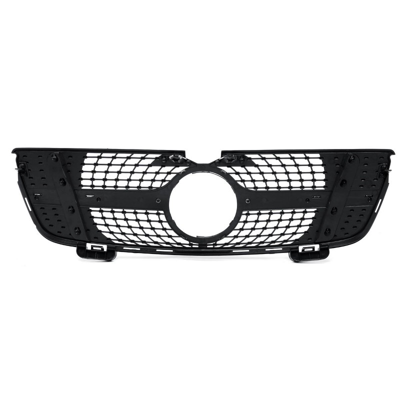Kühlergrill Frontgrill für Mercedes X164 GL320/350 Grill Diamant Schwarz Neu