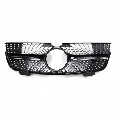 Black Diamond Style Front Grille Grill For Mercedes-Benz GL-Class X164 GL320/350/450