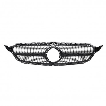 Kühlergrill Frontgrill für Mercedes X164 GL320/350 Grill Diamant Schwarz Neu