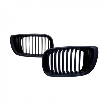 Black Front Grille for 02-05 BMW E46 3 Series 4door
