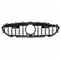 Black GTR Style Front Grille Grill For Mercedes-Benz C257 CLS Class CLS300 CLS450 CLS500 2019