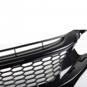 CTR Style Glossy Black Mesh Front Hood Grille For HONDA CIVIC 2016-18 10th Gen JDM