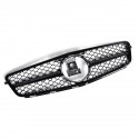 Car C63 AMG Style Front Upper Grille Grill For Mercedes C Class W204 C180 C200 C300 C350 2008-2014