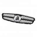 Car C63 AMG Style Front Upper Grille Grill For Mercedes C Class W204 C180 C200 C300 C350 2008-2014