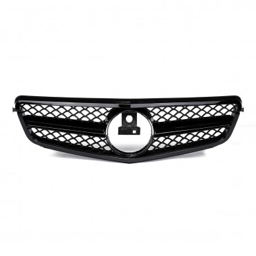 Car C63 AMG Style Front Upper Grille Grill For Mercedes C Class W204 C180 C200 C300 C350 2008-2014