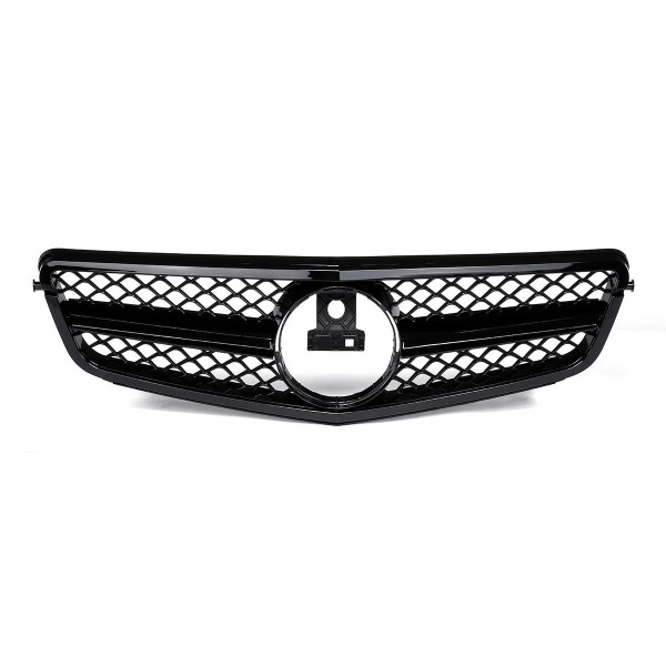 Car C63 AMG Style Front Upper Grille Grill For Mercedes C Class W204 C180 C200 C300 C350 2008-2014