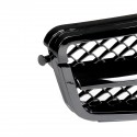 Car C63 AMG Style Front Upper Grille Grill For Mercedes C Class W204 C180 C200 C300 C350 2008-2014