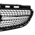 Car Diamond Style Front Grille Grill For Mercedes Benz W212 E Class E200 E250 E350 E550 2014-2016