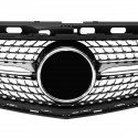 Car Diamond Style Front Grille Grill For Mercedes Benz W212 E Class E200 E250 E350 E550 2014-2016