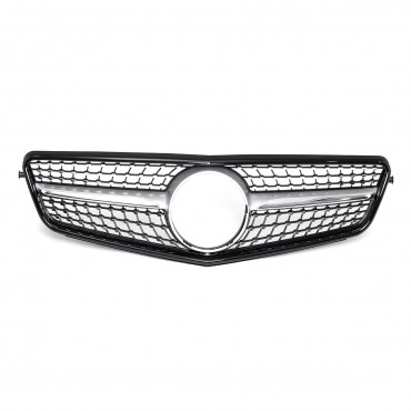 Car Front Grille Grill For Mercedes Benz C Class W204 C180 C200 C300 2008-2014