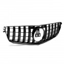 Car GTR Style Grille Front Bumper Grill Black for Mercedes Benz C-Class W204 2008-2014