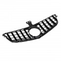 Car GTR Style Grille Front Bumper Grill Black for Mercedes Benz C-Class W204 2008-2014