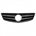 Car Glossy Black Front Upper Grille Grill For Mercedes C Class W204 C180 C200 C300 C350 2008-2014