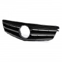 Car Glossy Black Front Upper Grille Grill For Mercedes C Class W204 C180 C200 C300 C350 2008-2014