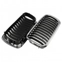 Chrome Car Kidney Grills Grilles for BMW E38 740 750 98 99 2000 2001