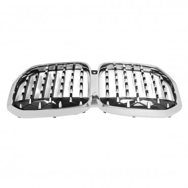 Chrome Grille Front Kidney Grill with Camera Hole For BMW X5 G05 Performance 2019-2020