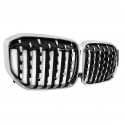 Chrome Grille Front Kidney Grill with Camera Hole For BMW X5 G05 Performance 2019-2020