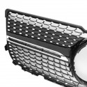 Diamond Black Front Grille Grill For Mercedes Benz GLK X204 GLK250 GLK350 2013 2014 2015