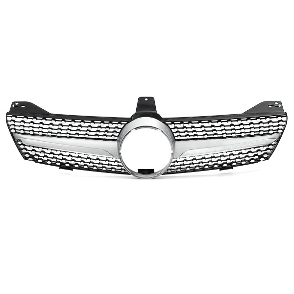 Diamond Front Grille Grill Chrome For Mercedes Benz W219 CLS500 CLS600 2005-2008