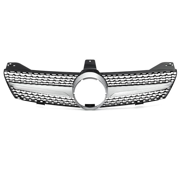 Diamond Front Grille Grill Chrome For Mercedes Benz W219 CLS500 CLS600 2005-2008