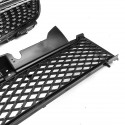 Diamond Style Front Upper Grill Lower Mesh Grille For Benz R172 SLK200 SLK300