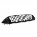 For FORD FOCUS MK3 ZETEC S Sport Honeycomb Mesh Front Bumper Centre Grille Panel