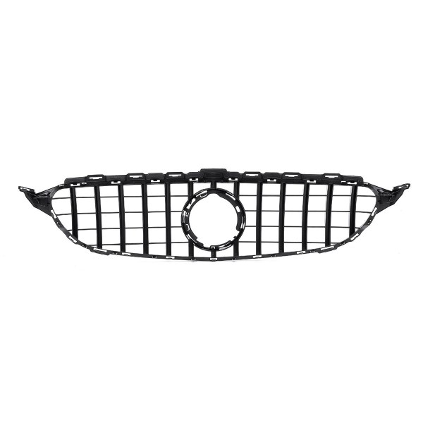 For Mercedes Benz C Class W205 C200 C250 C300 2019 GT R Style Front Grill Grille