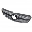 Front Black Racing Diamond Grill Bumper Grille Cover For Mercedes W447 V250 V260 15-18