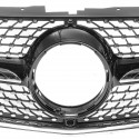 Front Black Racing Diamond Grill Bumper Grille Cover For Mercedes W447 V250 V260 15-18