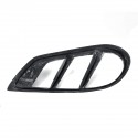 Front Bumper Grill Fog Light Cover Carbon Fiber For Mercedes W205