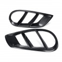 Front Bumper Grill Fog Light Cover Carbon Fiber For Mercedes W205