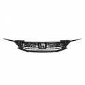 Front Bumper Grille For 2016-2017 9th Gen Honda Accord Sedan Chrome Black Style