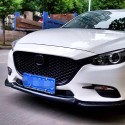 Front Bumper Grille Upper Grill Cover Protector ABS Plastic Car Styling For Mazda 3 Axela 2017 2018