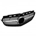 Front Diamond Style Grille Grill For Mercedes Benz W212 E Class E200 E250 E350 E550 2014-2016