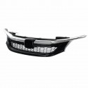 Front Grille Chrome Black Sport Style For Honda Accord 9th Sedan 2016-2017