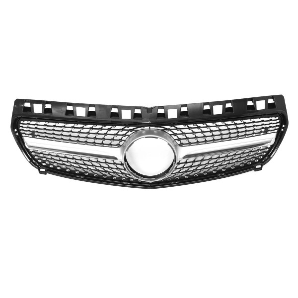 Front Grille Grill For Mercedes Benz W176 A Class Black Diamond Design 2013-15