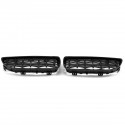 Front Kidney Diamond Meteor Style Grille Grill Black Mesh For BMW E90 51137201969 51137201970