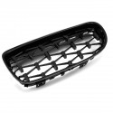 Front Kidney Diamond Meteor Style Grille Grill Black Mesh For BMW E90 51137201969 51137201970