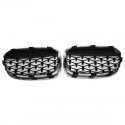 Front Kidney Diamond Style Grille Grill For BMW 1 Series F20 F21 10 11 12 13 14