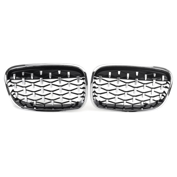 Front Kidney Diamond Style Grille Grill For BMW 1 Series F20 F21 10 11 12 13 14