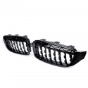 Front Kidney Grill Grille Diamond Mesh Black For BMW M4 F32 F33 F82 F83