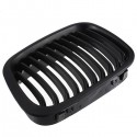 Front Kidney M Sport Grilles Grill Matte Black for BMW E46 3 Series Touring Saloon Compact 4D 4 Door 1998-2001