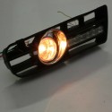 Front Lower Bumper Grille Driving Fog Light DRL Lamp with Wiring Harness For VW GOLF MK4 1998-2004