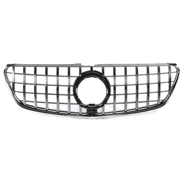 GT R Front Upper Grille Grill For Mercedes-Benz V-Class W447 V250 V260 2015-2018