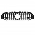 GTR Style Glossy Black Front Grille Grill with Camera For Mercedes A-Class W177 A250 A200 A45 AMG 2019