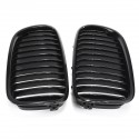 Gloss Black Front Grill Grille Kidney For BMW F18 F10 F11 5 Series 10-16