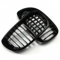 Gloss Black Front Sport Wide Car Grille For BMW E46 3 Series 2Dr 02-06