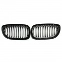 Gloss Black Front Sport Wide Car Grille For BMW E46 3 Series 2Dr 02-06