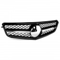 Glossy Black C63 AMG Style Front Upper Grille Grill For Mercedes Benz C Class W204 C180 C200 C300 C350 2008-2014