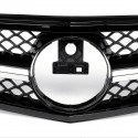 Glossy Black C63 AMG Style Front Upper Grille Grill For Mercedes Benz C Class W204 C180 C200 C300 C350 2008-2014